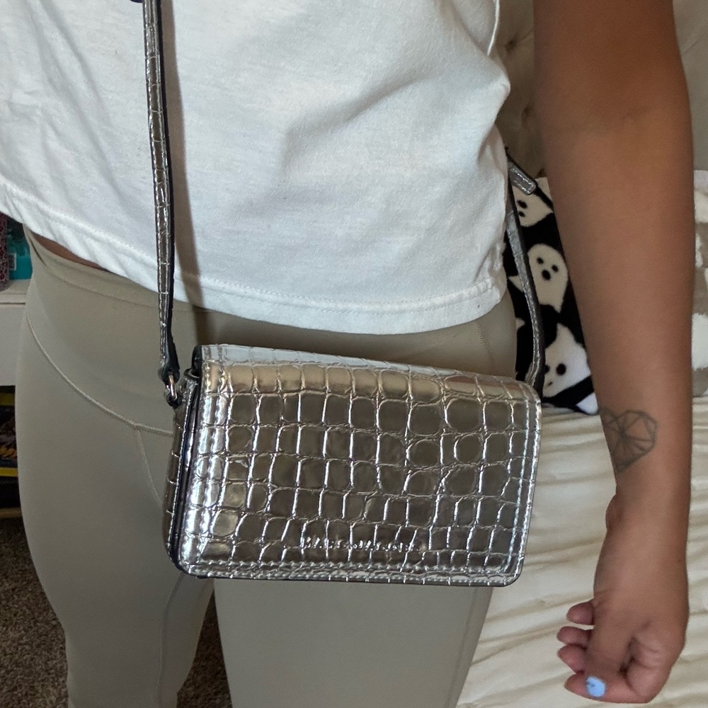 Marc Jacobs croc crossbody